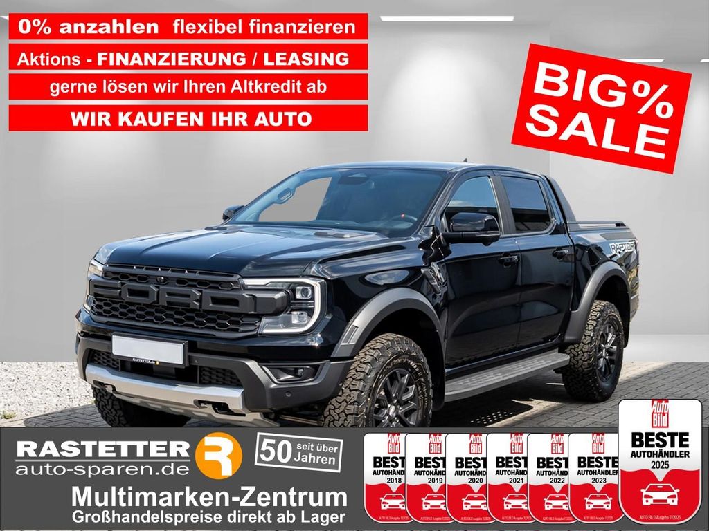 Ford Ranger Raptor DK 3.0 5Jahre+Rollo+AHK+Leder+B&O+