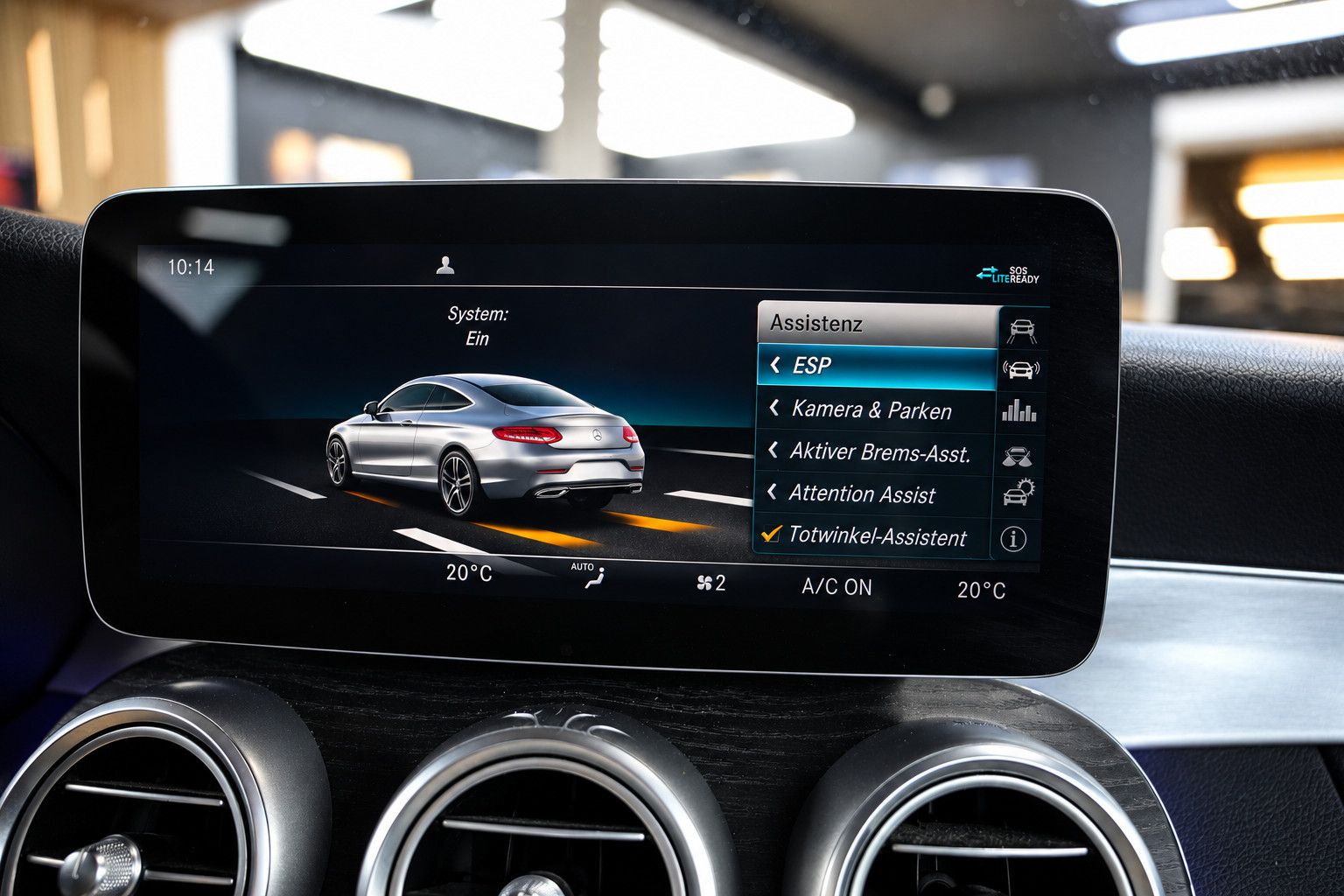 Fahrzeugabbildung Mercedes-Benz C 300 Coupe /AMG/VIRTUAL/MBUX/AMBIENTE/KAMERA
