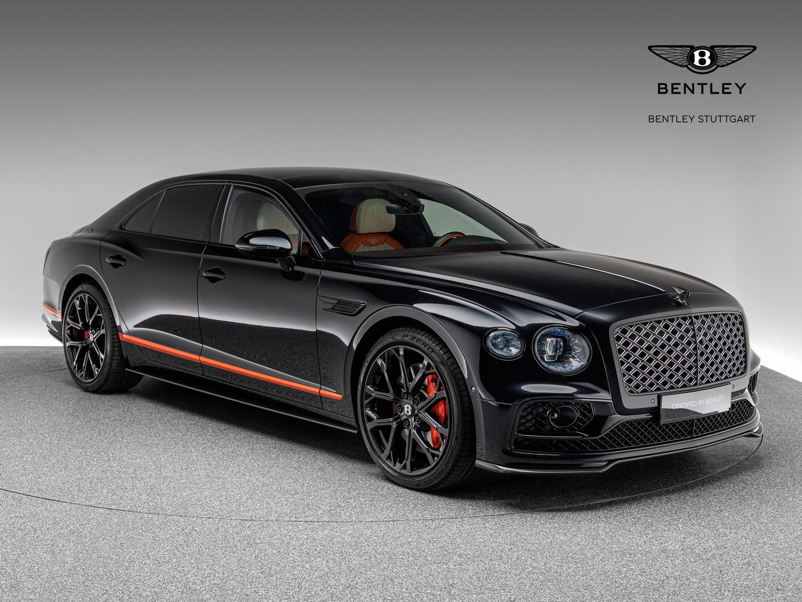 Bentley Flying Spur Sonderleder Madarin/White by Mulline