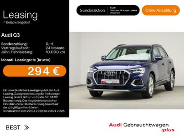 Audi Leasingangebot: Audi Q3 35 TDI advanced*NAVI-PLUS*LED*KAMERA*AHK*SHZ*