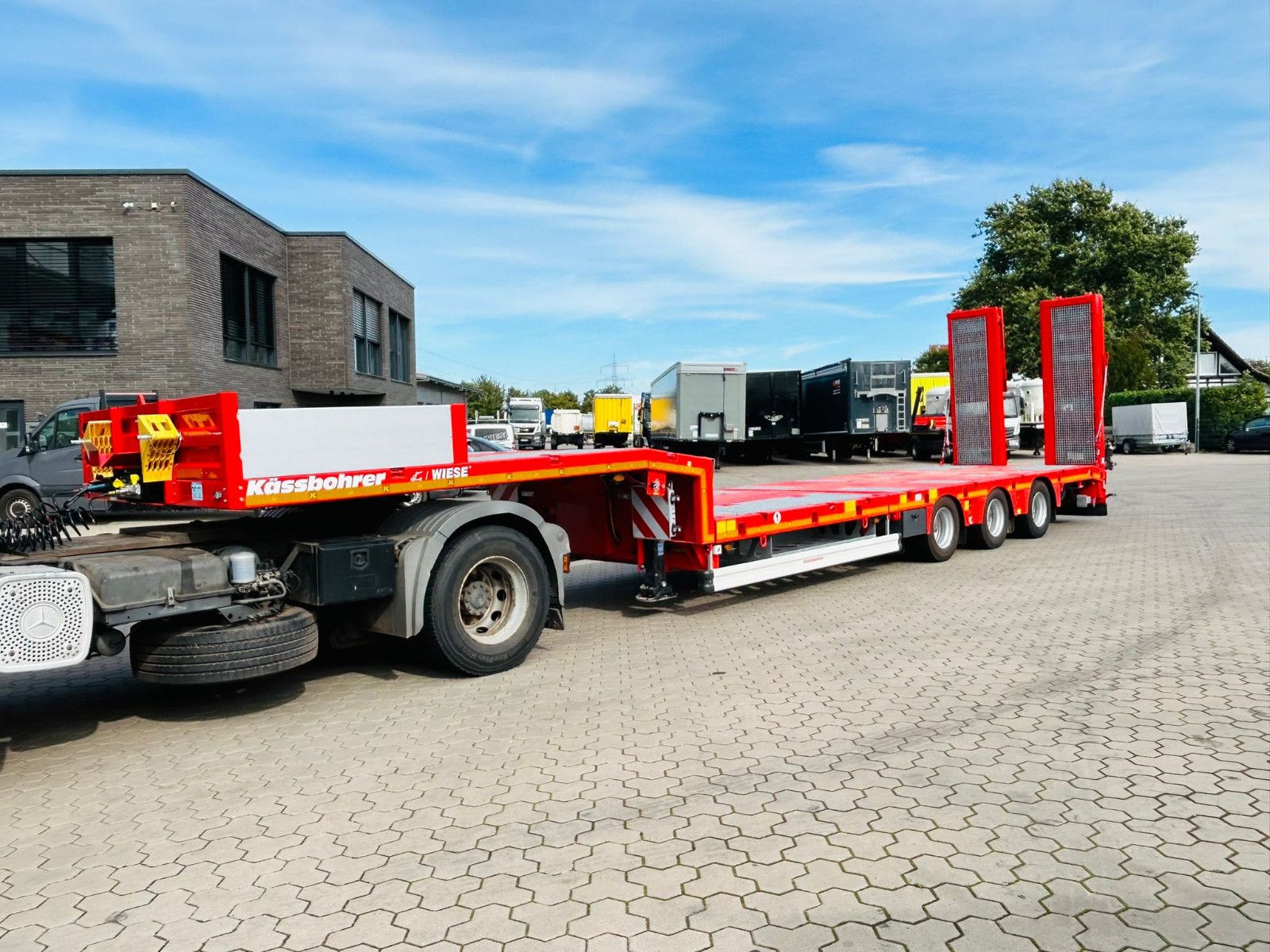 Fahrzeugabbildung Kässbohrer K.SLA.HS 3 tele Tieflader mit hydr. Schwanenhals