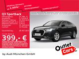 Audi Q3 Sportback 45 TFSI e S tronic AHK/Kamera/Navi+ - Audi Q3 sport mit Hybrid-Antrieb (Benzin/Elektro)