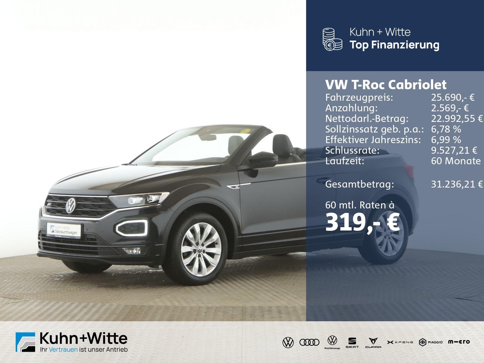 Volkswagen T-Roc Cabriolet 1.5 TSI R-Line LED+PDC+SHZ+ACC+N