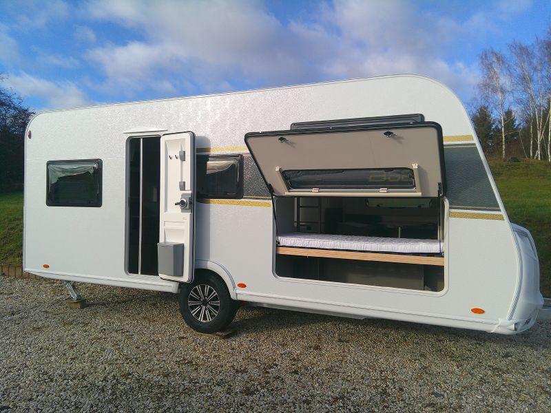 Bürstner B66 510 TK Plus Hubbett