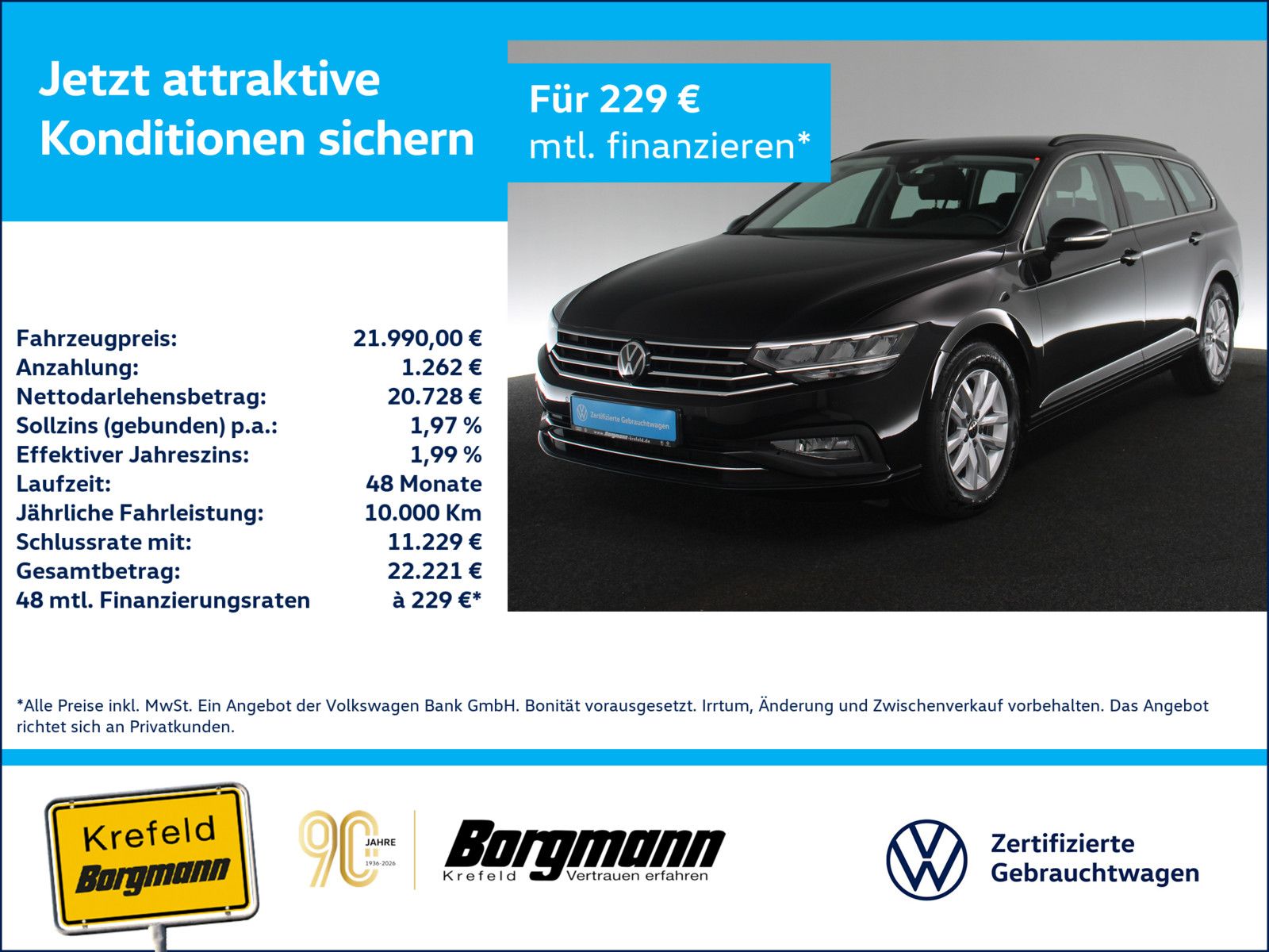 Volkswagen Passat Variant 2.0 TDI Business AHK LED ACC NAVI foto 1