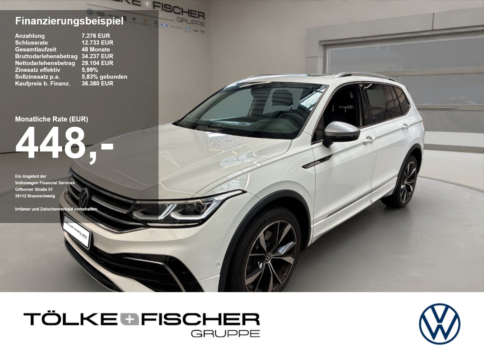 Volkswagen Tiguan Allspace 2.0 TSI 4Motion R-Line DCC Pano