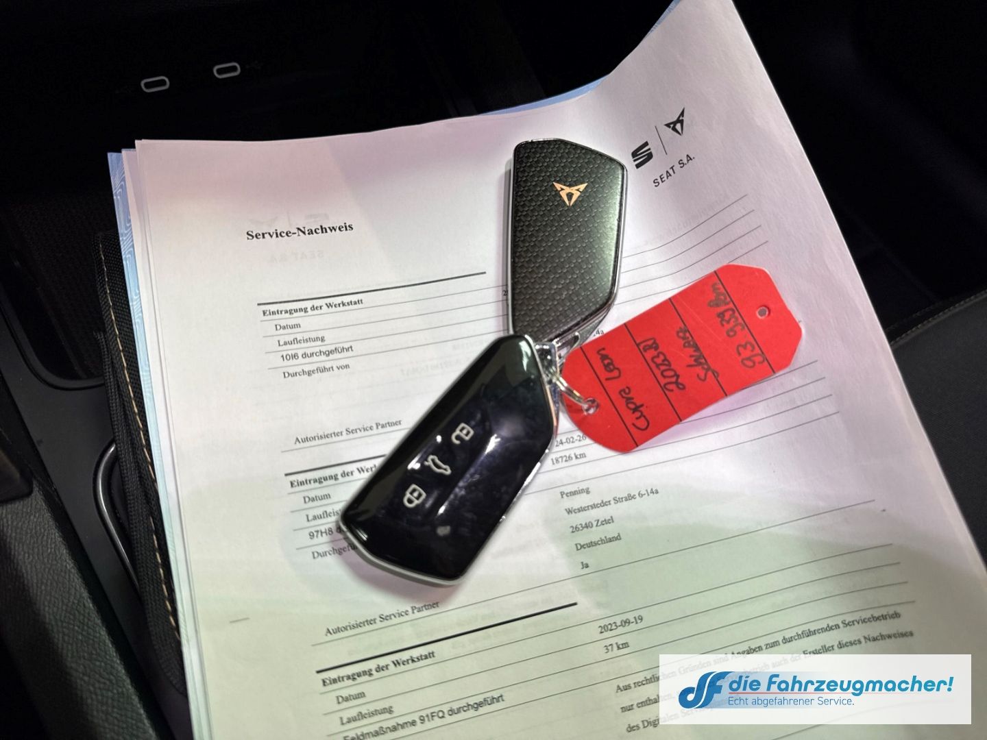 Fahrzeugabbildung CUPRA Leon Sportstourer AD Navi Digitales Cockpit Memo