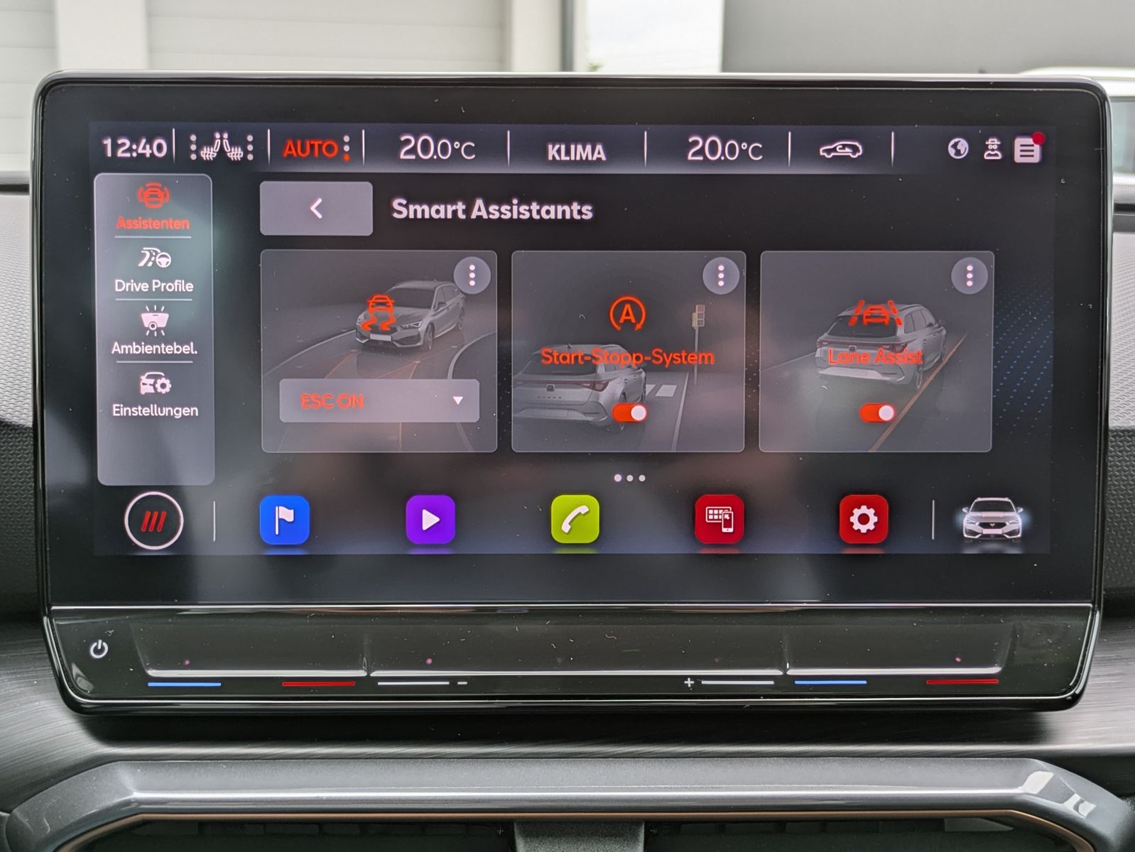 Fahrzeugabbildung CUPRA Leon 1.5 eTSI DSG MATRIX-LED*ACC*AHK*KAMERA*18"