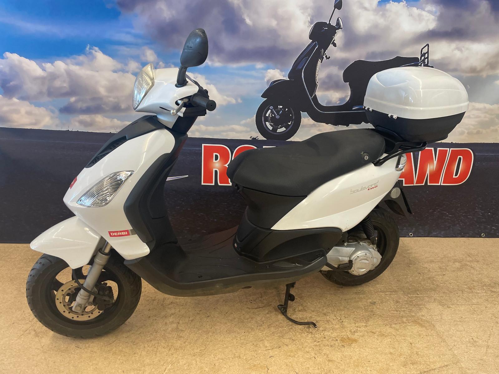 Derbi Boulevard 50, 45 km/h, 2-Takt, Top-Case