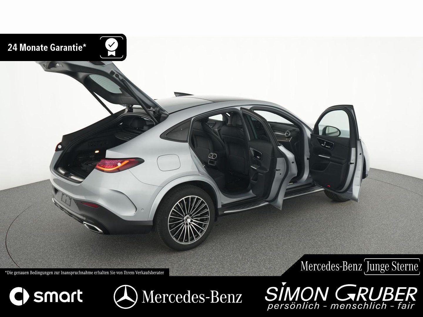 Fahrzeugabbildung Mercedes-Benz GLC 300 e 4M Coupé AMG Leder Pano Airmatic AHK