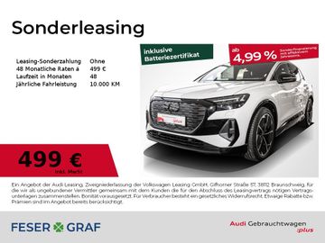 Audi Leasingangebot: Audi Q4 45 e-tron S-line,Matrix,AZV,SONOS,Navi pro