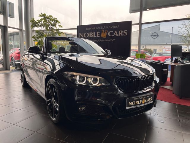 BMW 220i Cabrio M Sport Shadow LED NAV SHZ PDC 18"