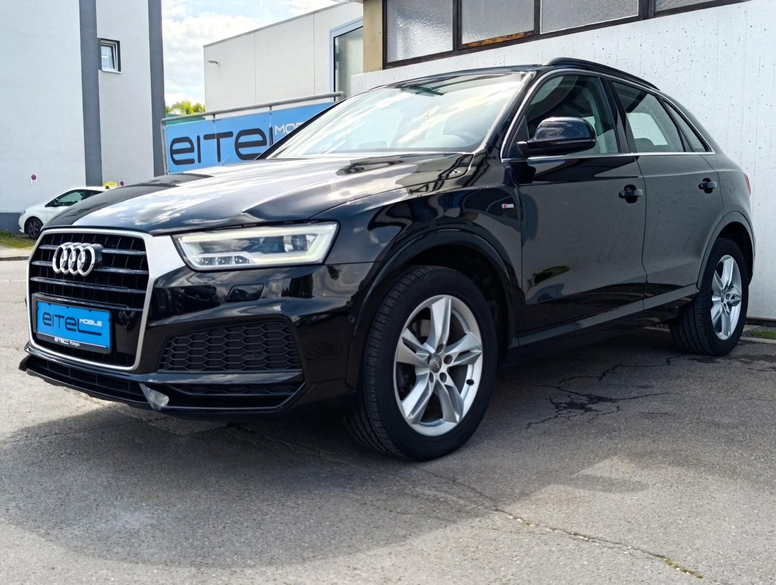 Audi Q3 1,4 S-Line Navi LED Panorama Alcantara PDC