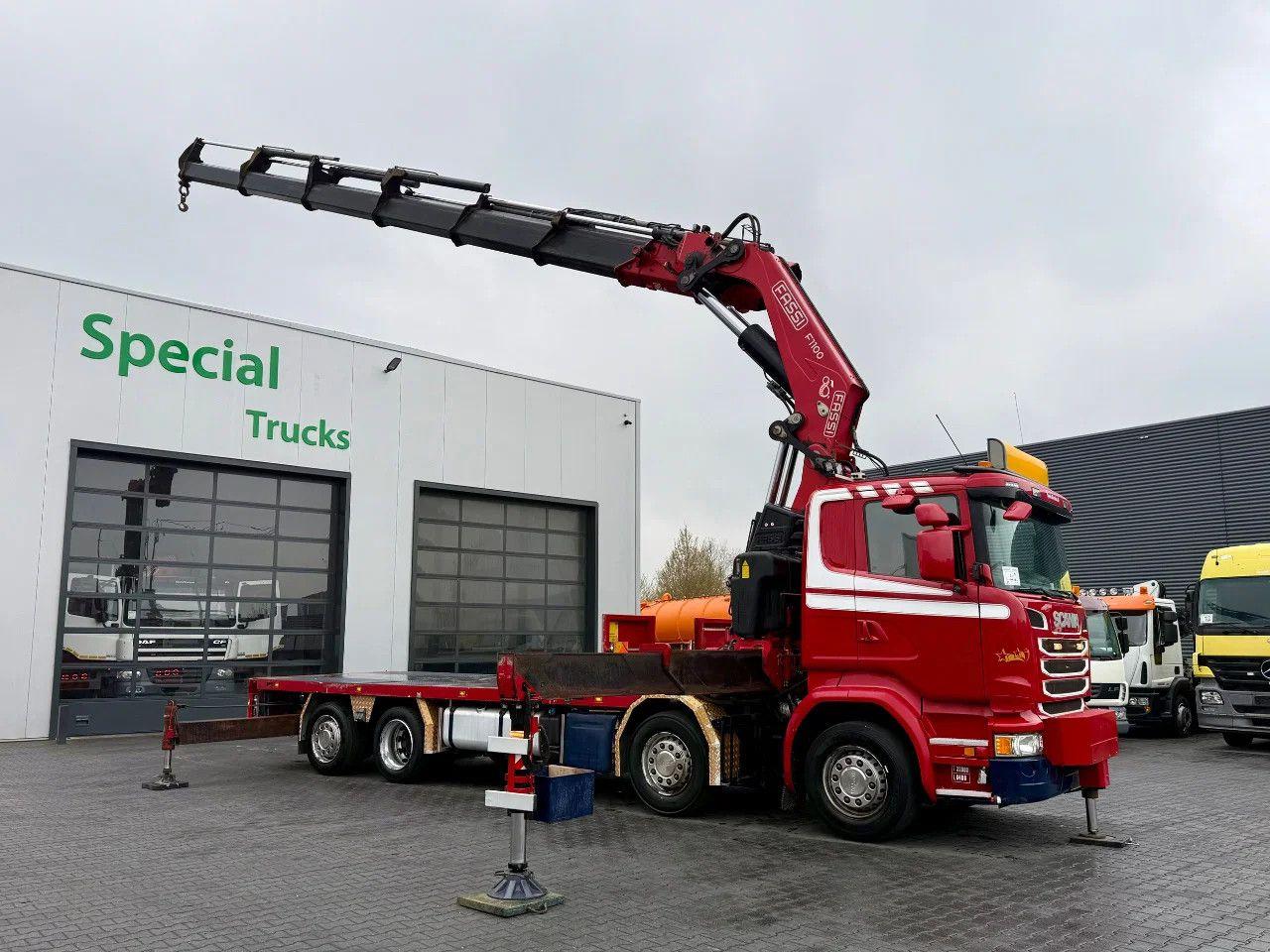 Scania R450 8x2*6 / Euro 6 / Fassi F1100RA.2.26 HE- Dyn