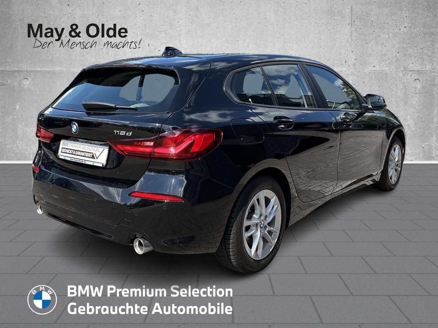 BMW 118 d Navi 8-fach bereift LED DAB Sitzheizung Ke