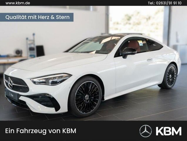 Mercedes-Benz CLE 200 Coupé AMG°WHITE/RED°NIGHT°PANO°BURMESTER