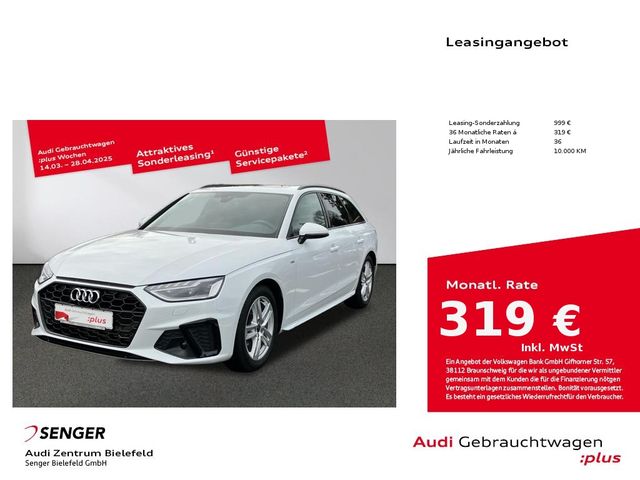 Audi A4 Avant S line 35 TFSI MMI LED Panorama Memory