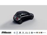Fiat 500e Cabrio MY25 La Prima 42kWh SEPTEMBER NAVI T - mit Elektro-Antrieb: Schwarz, Cabrio