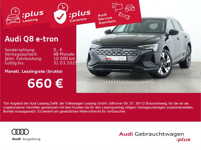 Audi Q8 e-tron advanced 55qu.114kW/h*AHK*VIRTUAL*8fac