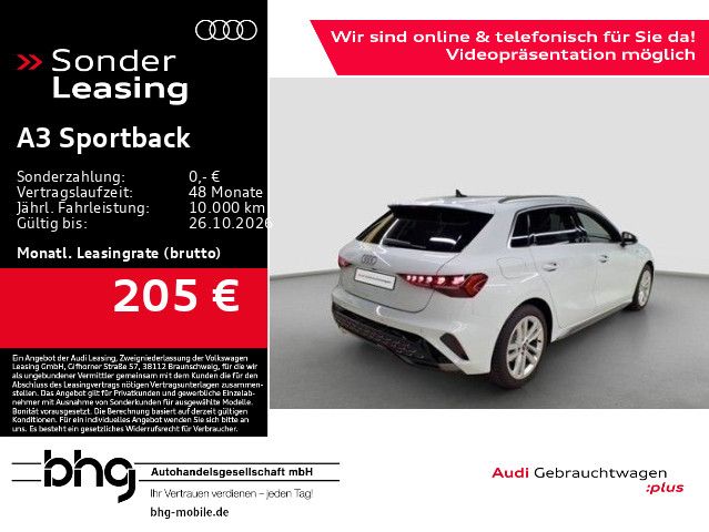 Audi A3 Sportback 30 TFSI S-Line