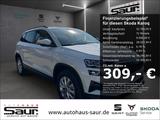 Skoda Karoq Selection 1.5 TSI DSG AHK KLIMA SHZ SMART  - Skoda Karoq mit Benzin-Antrieb: Weiß