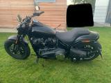 Harley-Davidson Fat Bob 114 schwarz matt mit Umbauten - HARLEY-DAVIDSON FAT BOB UMBAU