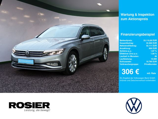 Volkswagen Passat Variant Elegance 2,0 l TDI DSG AHK ACC BT