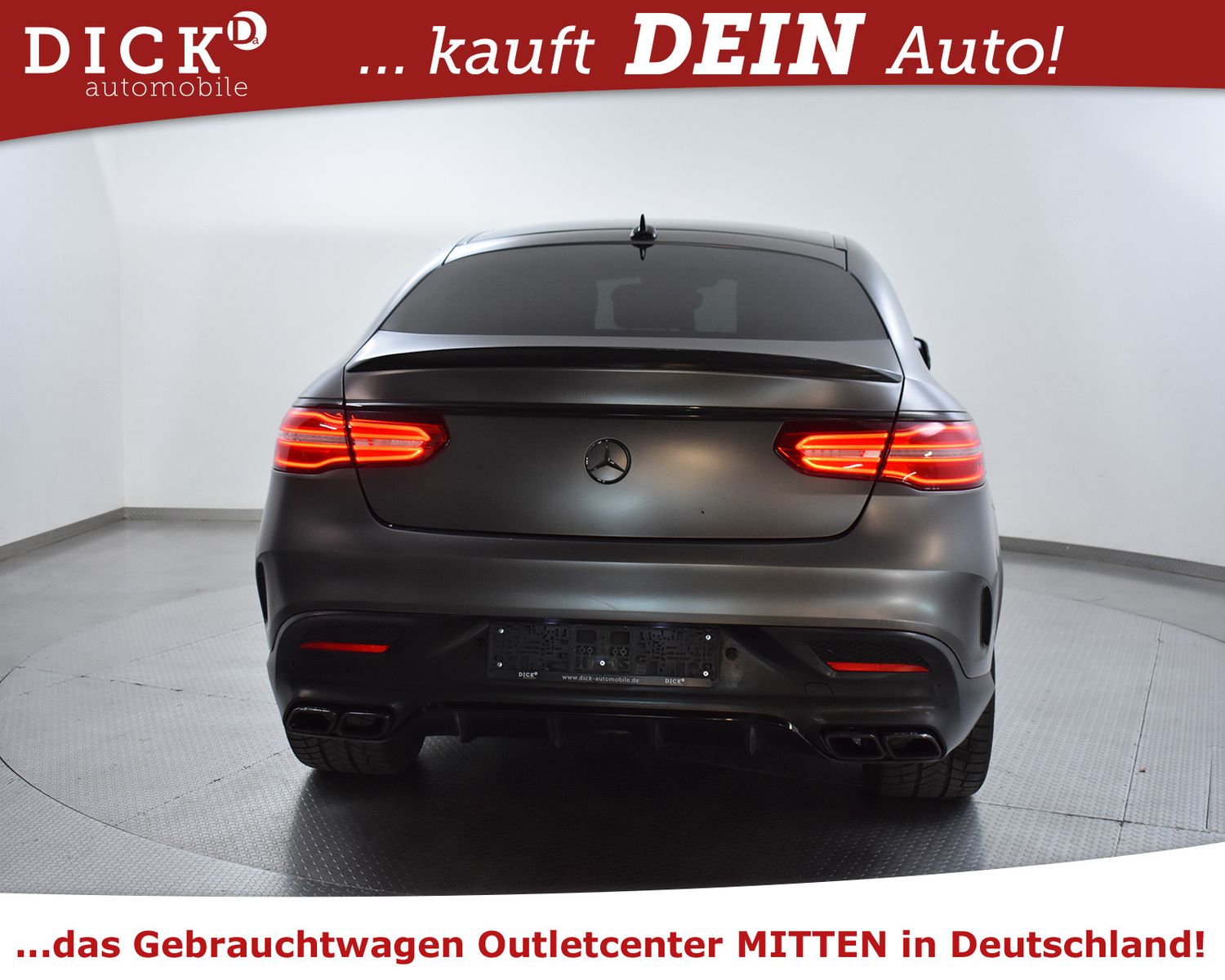 Fahrzeugabbildung Mercedes-Benz GLE 63 S Coupe AMG 4M >AIRM+PANO+STNDHZ+B&O+VOLL