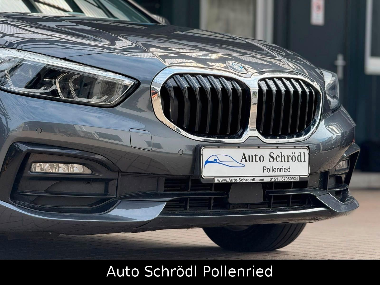 BMW 1 Series d xDrive Aut. Sport Line, Leder, LED, Navi, миниатюра 12