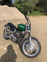 Triumph Green Legend Scrambler by FCR Customs - TRIUMPH SCRAMBLER