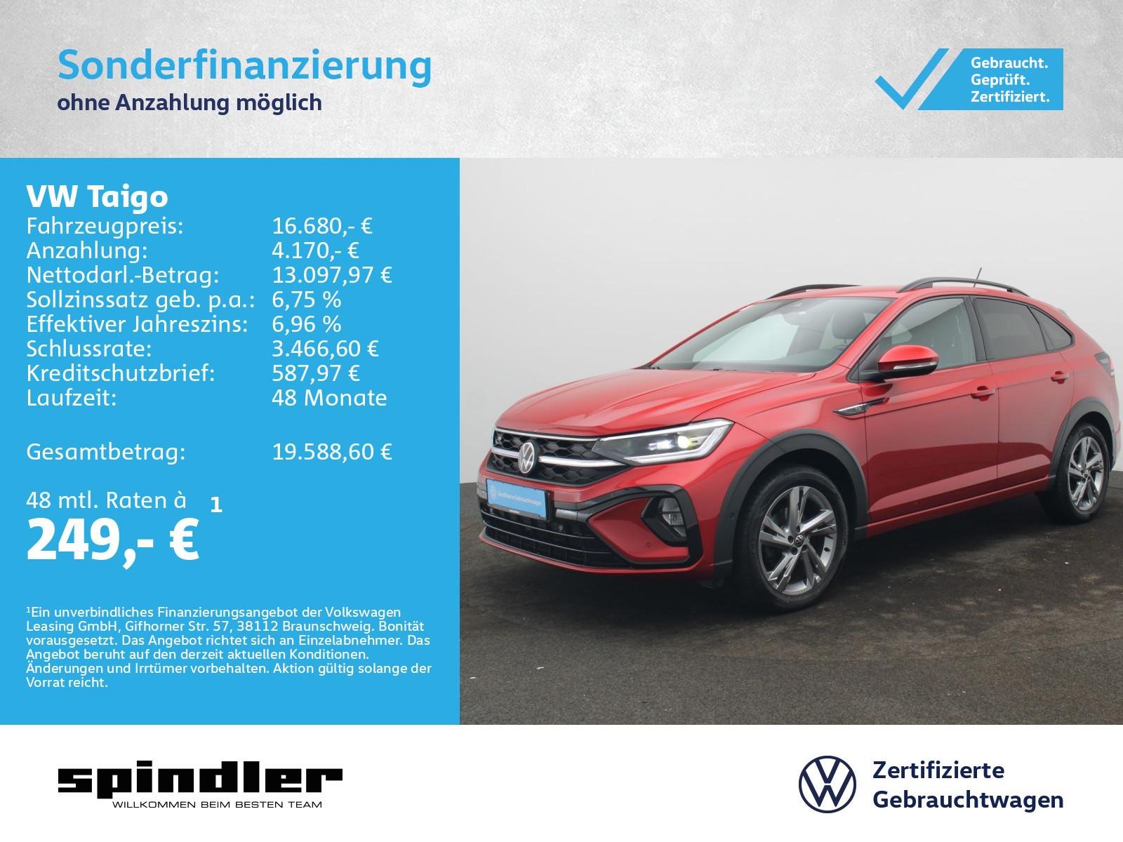 Volkswagen Taigo R-Line 1.0 TSI / IQ.Drive, Matrix, CarPlay