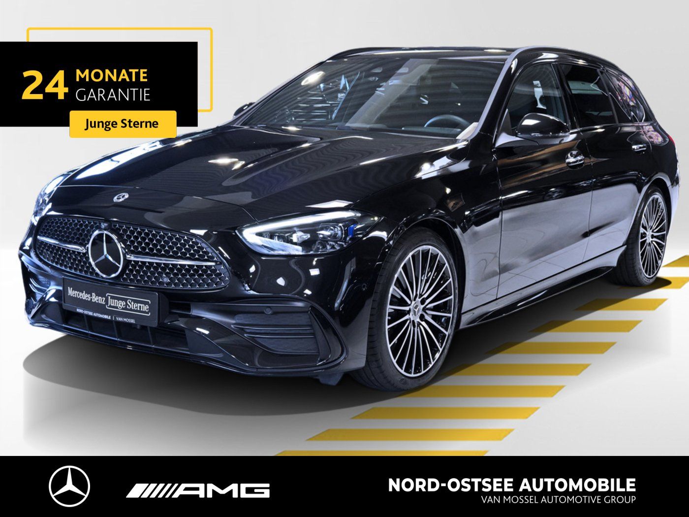 Mercedes-Benz C 220 d AMG T DISTRONIC AHK NIGHT 360°KAMERA