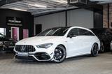 Mercedes-Benz CLA45 AMG SB 4M|PANO|NIGHT-PAKET|360 KAMERA - weiße Mercedes-Benz CLA 45 AMG Shooting Brake