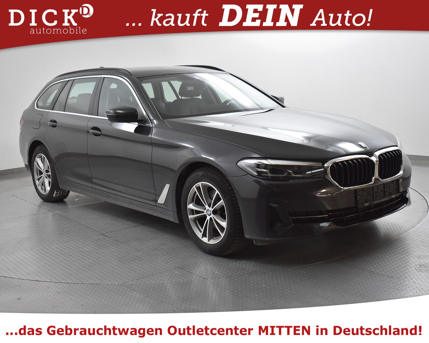 Fahrzeugabbildung BMW 520d T Aut VIRTU+LEDER+PROF+LED+SHZ+KAMER+AHK+MF