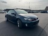 Volkswagen Golf 2.0 TSI GTI Cabriolet | 211 PS | 20021 - mit Benzin-Antrieb: Blau, Cabrio, mit Klimaanlage