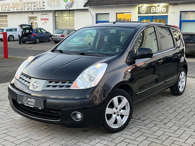 Nissan Note 1,6+Leder+Kupplung, Reifen, Bremse v. neuw.