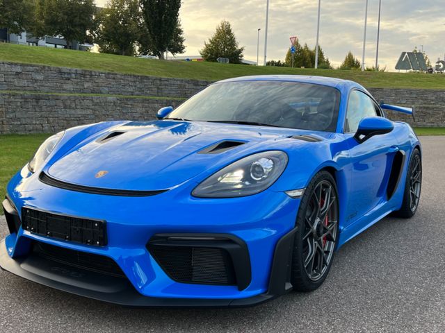 Porsche Cayman GT4 RS Clubsport Sharkblue Neuwagen 