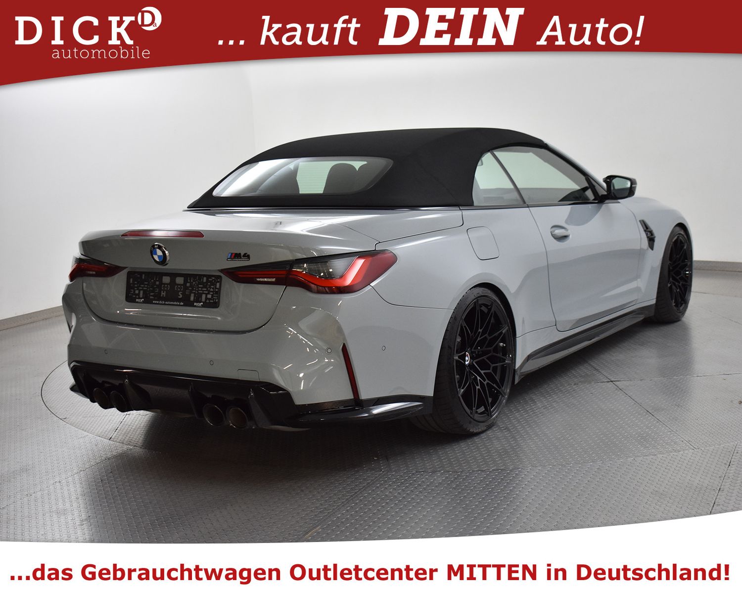 Fahrzeugabbildung BMW M4 Cabrio Comp xD CARBON+LASER+HEAD+H&K+360+VOLL