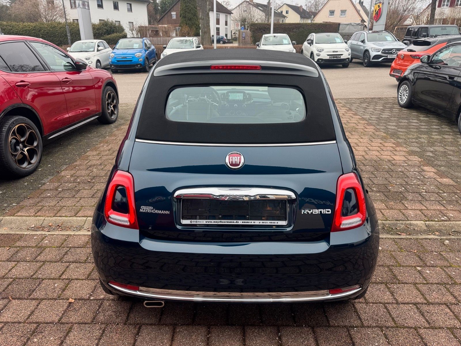 Fahrzeugabbildung Fiat 500C Hybrid Dolcevita 70PS NAVI KLIMA