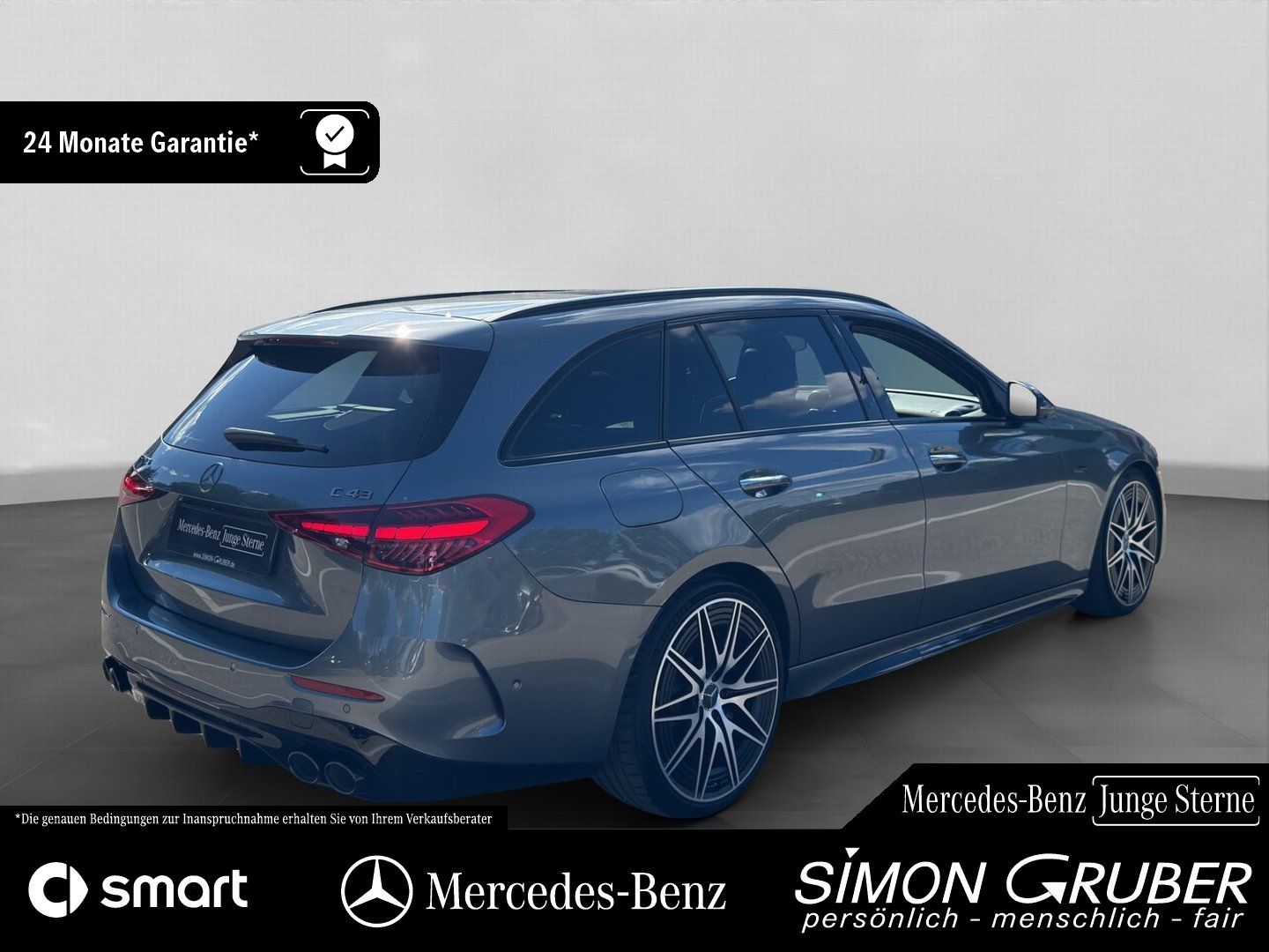 Fahrzeugabbildung Mercedes-Benz C 43 T 4M AMG Pano Real Perfo Sound Drivers Burm