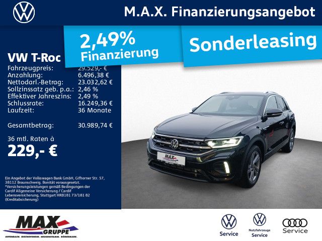 T-Roc 1.5 TSI DSG R LINE LED+AHK+ACC+APP+KAMERA+