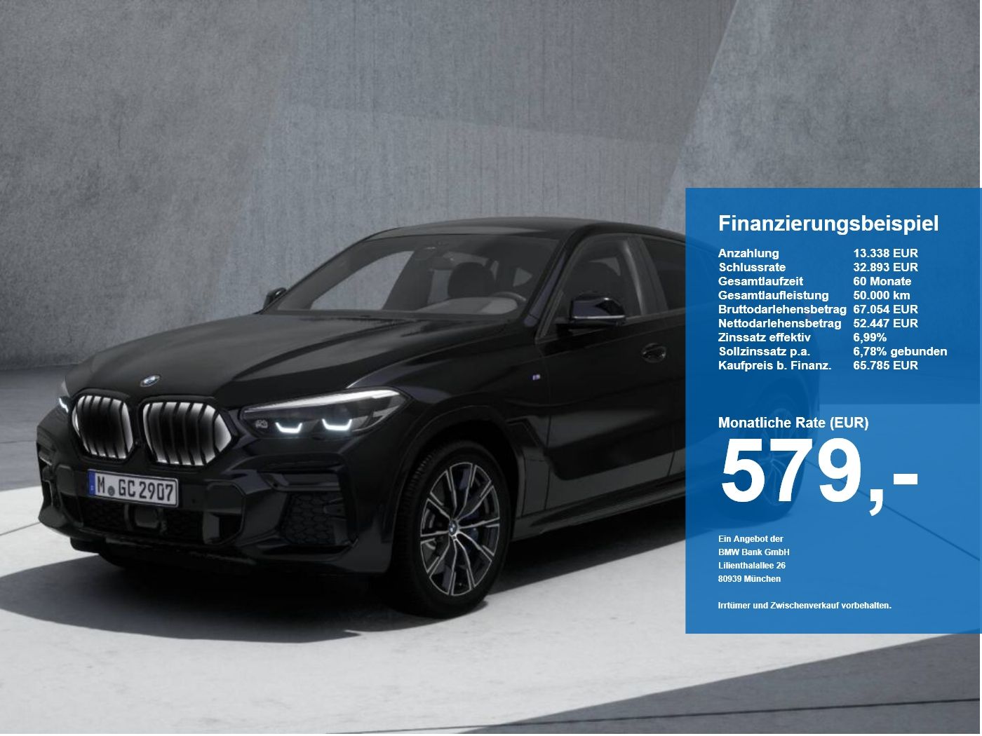 BMW X6 xDrive 40i M-Sport Luft ACC AHK StHzg HUD