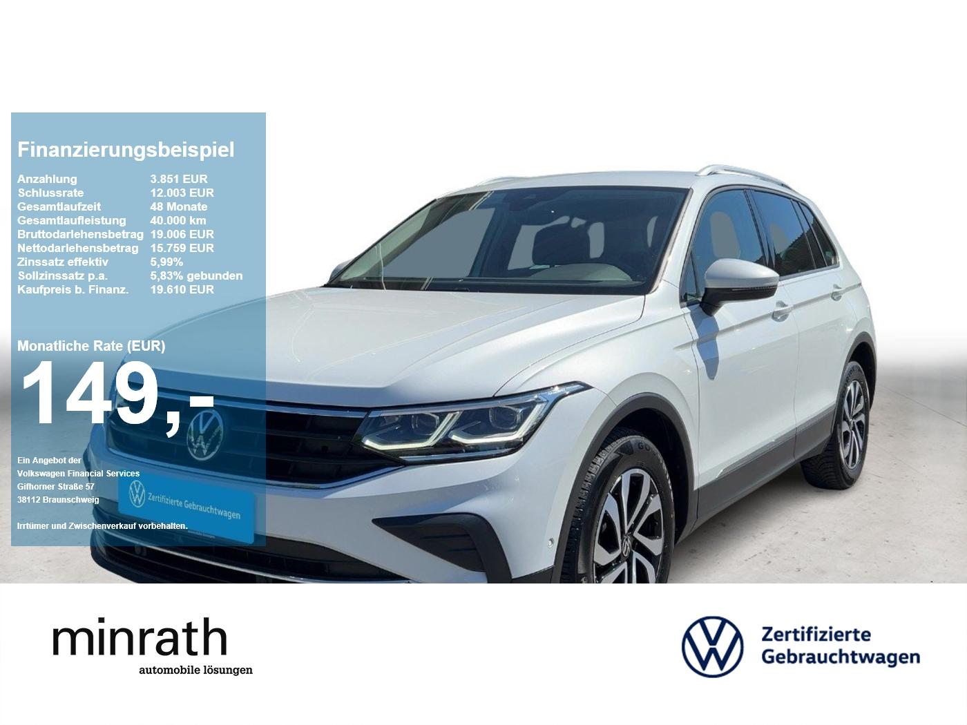 Volkswagen Tiguan ACTIVE 2.0 TDI MATRIX+AHK+NAVI+APP+RFK+SH