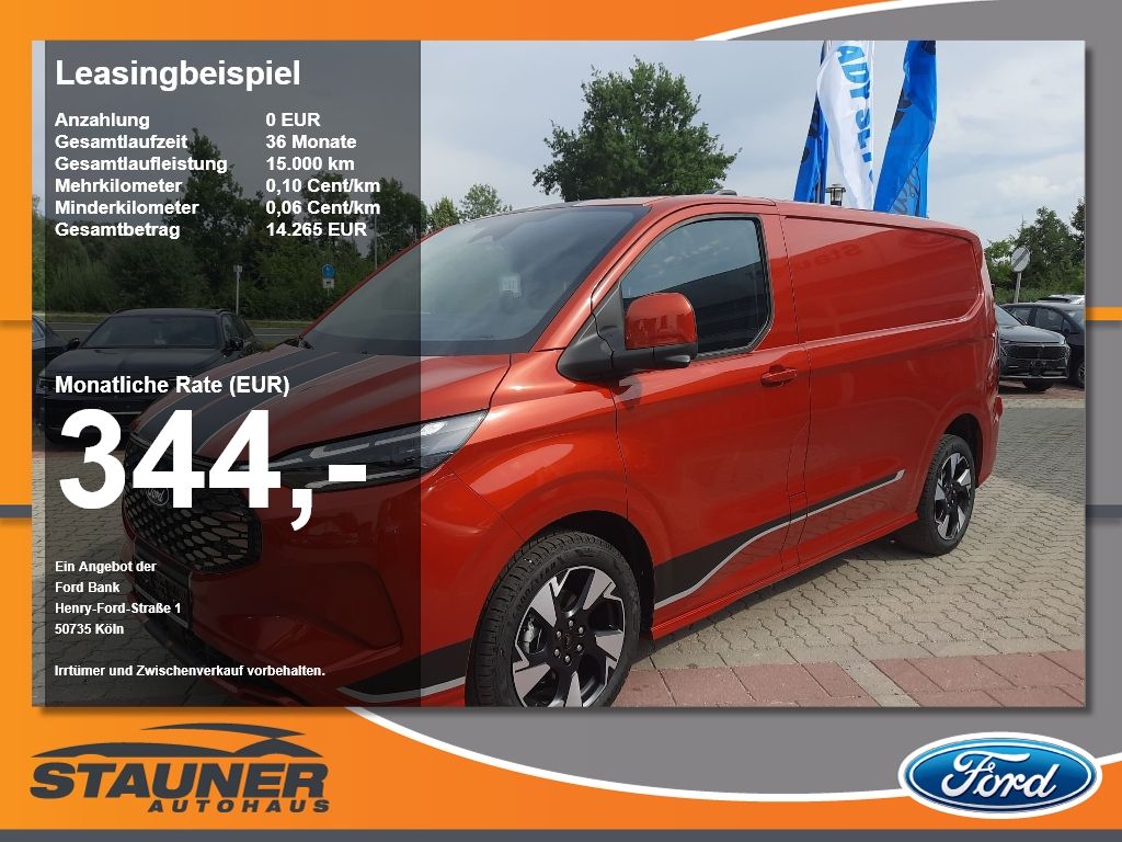 Ford Transit Custom 320L1 Sport Elektro 70 KWH AHK B&