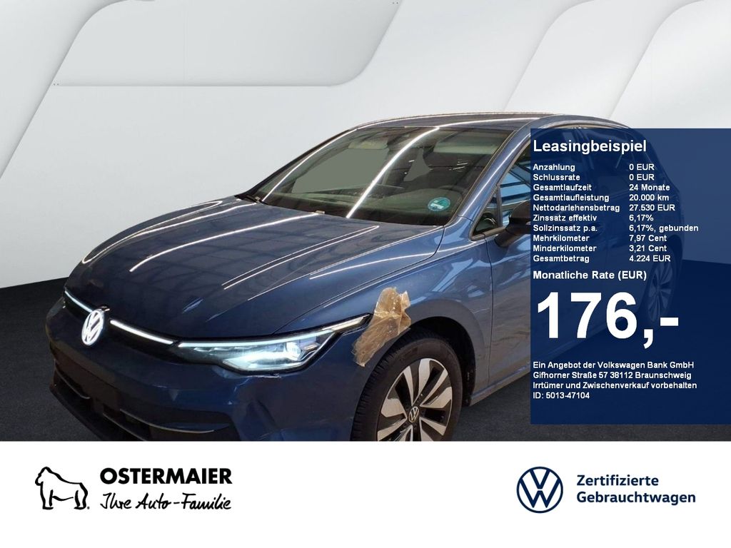 Volkswagen Golf VIII GOAL 1.5eTSI 150PS DSG ACC.AHK.KAMERA.
