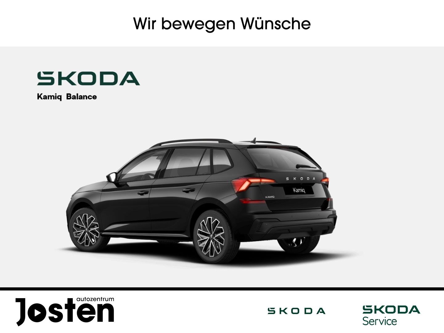 Skoda Kamiq Balance 1.0TSI FahrAss SimplyClever Black imagem 2