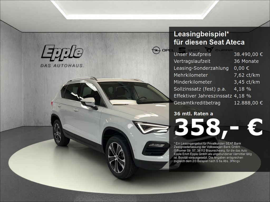 Seat Ateca Style Edition 2.0 TDI 110 kW (150 PS) 7-Ga