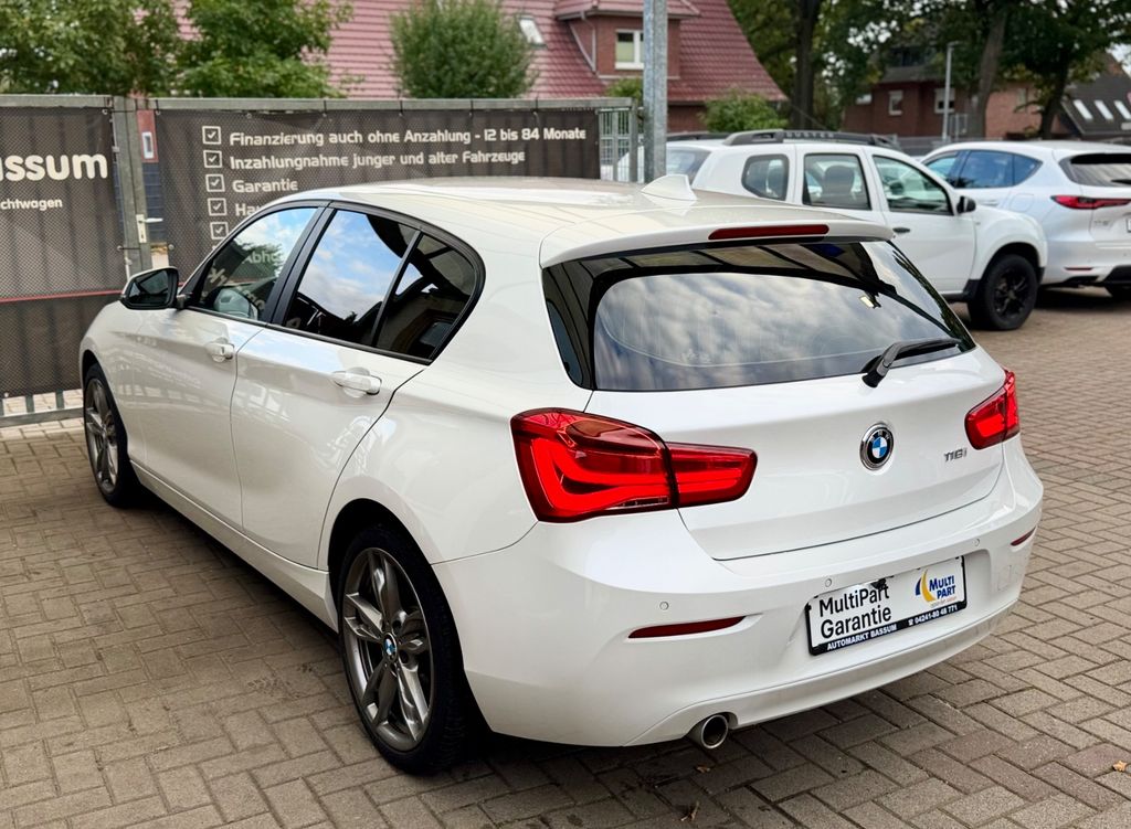BMW 118 i Advantage LED+NAVI+PDC+SHZ+TEMPO+M-ALUFELG – Ansicht 16