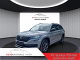 Skoda Kodiaq 2.0 TDI Sportline 4x4, AHK, LED, Navi - Skoda Kodiaq mit Diesel-Antrieb: Grau