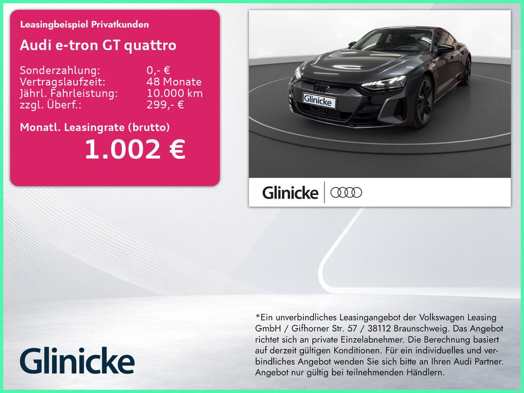 Audi e-tron GT qu. Pano Matrix LM 21" Navi 360° ACC B